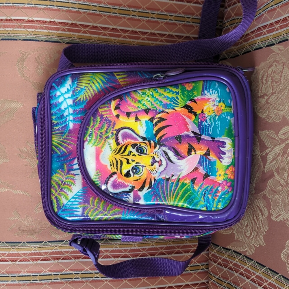 Vtg Y2K Lisa Frank Vintage Crossbody/Lunchbox
